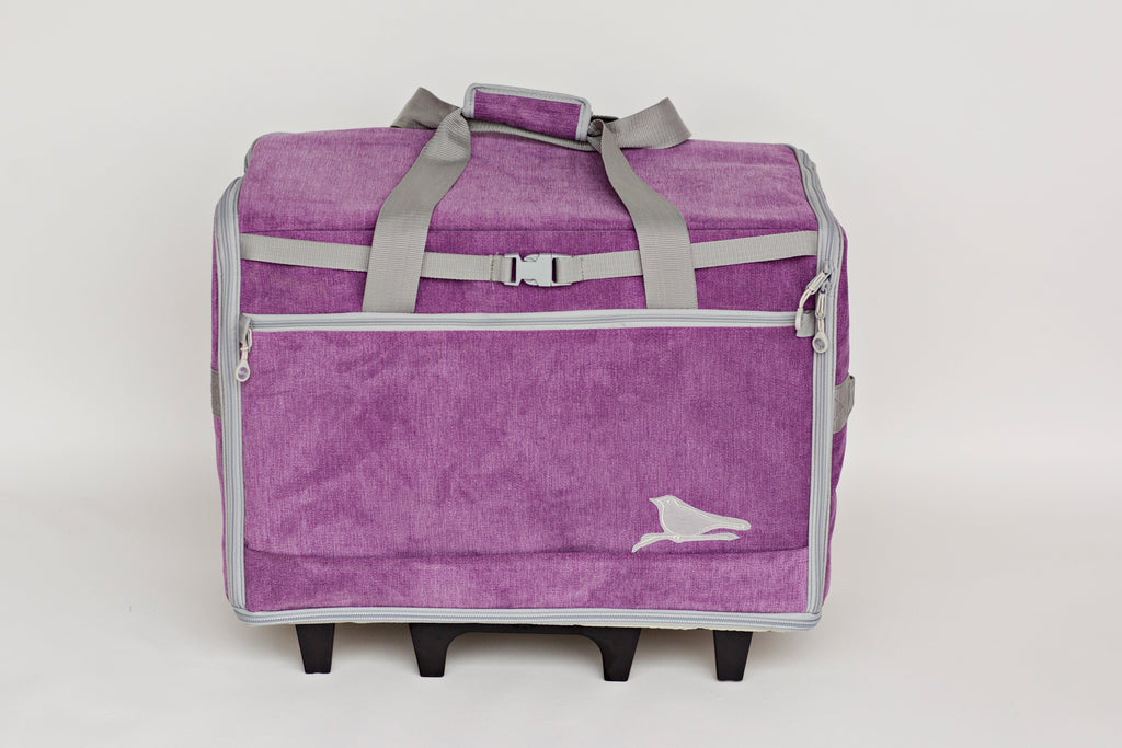 Bluefig DS23 Designer Series Wheeled Sewing Machine Bag - detail view 1
