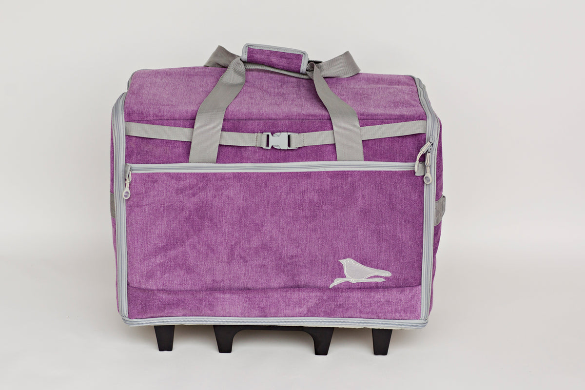 Bluefig DS23 Designer Series Wheeled Sewing Machine Bag - detail view 1