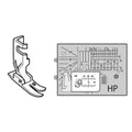Janome HP Plate and HP Foot