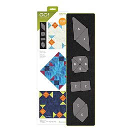 AccuQuilt GO! Flying Fish 9-inch finished fabric cutting die package