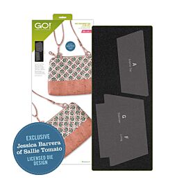 AccuQuilt GO! Mia Crossbody Bag two-die set by Sallie Tomato