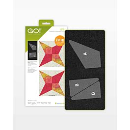 AccuQuilt GO! Kite 4-inch finished fabric cutting die package