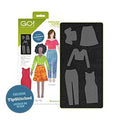 AccuQuilt GO! Paper Doll Clothes fabric cutting die by TipStitched package
