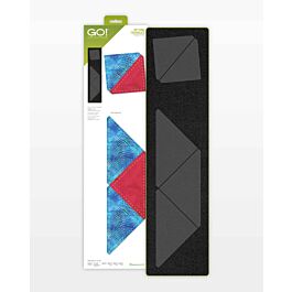 AccuQuilt GO! Setting Triangles die for 5-inch finished blocks package