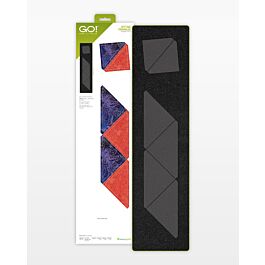 AccuQuilt GO! Setting Triangles die for 4-inch finished blocks package