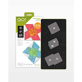 AccuQuilt GO! Washington’s Puzzle 4-inch finished fabric cutting die package