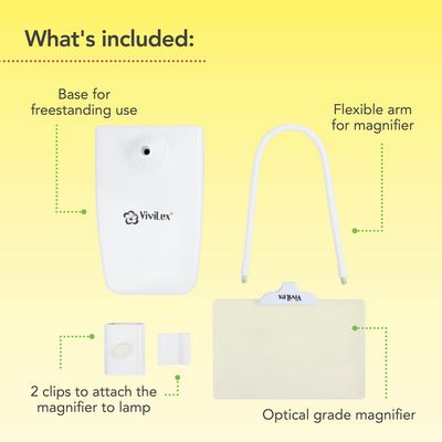 ViviLux 6in x 4in Optical Grade 3x Magnifier — alternate view